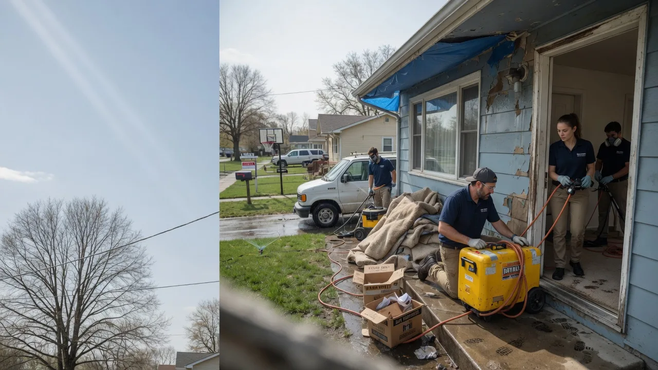 Basement Flood Cleanup in Bliss, ID near me